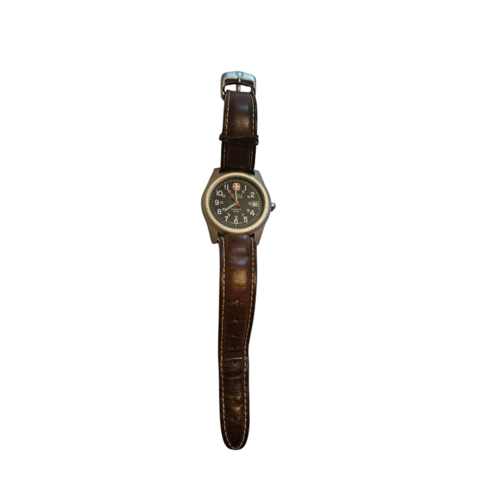 Vintage WENGER SAK DESIGN Swiss Made 50M Quartz Watch - Picture 5 of 10